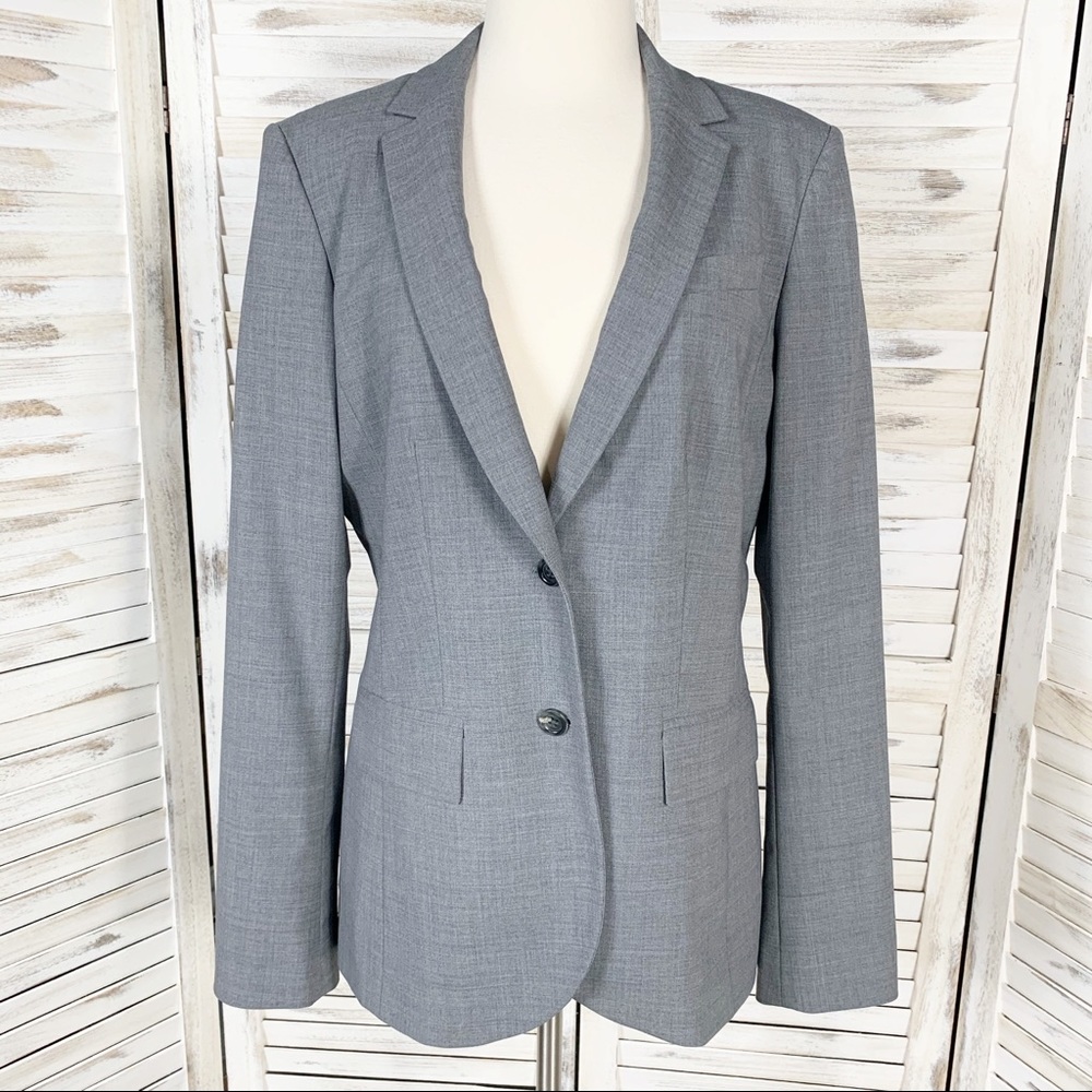 Banana Republic | Gray Suit Jacket Blazer